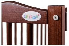 Дитяче ліжко Babyroom Веселка маятник, відкидний бік DVMO-2 DVMO-2 бук горіх